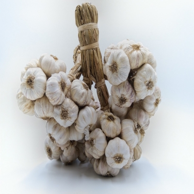 กระเทียมแห้งมัดจุก